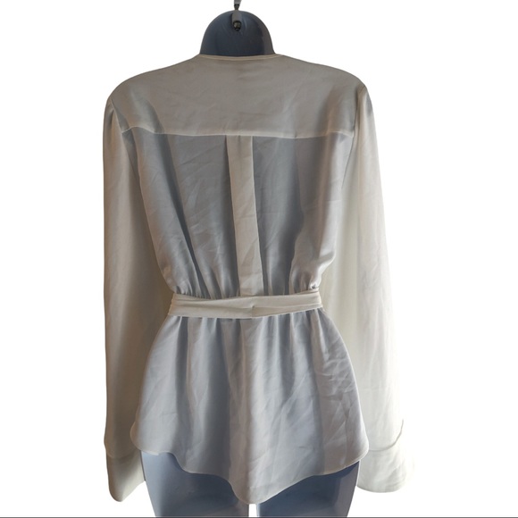 BCBGMAXAZRIA LONG SLEEVE KIMONO TOP - Picture 8 of 16